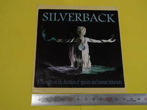 SILVERBACK A Thought on life duration of species and human behaviors スッテカー 未使用 札幌 ジャパメタ PUNK レア シルバーバック