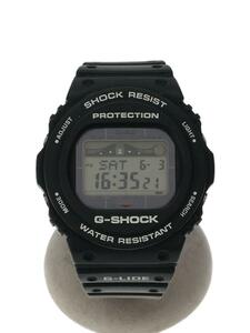 CASIO◆ソーラー腕時計・G-SHOCK/デジタル/BLK