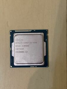 ★作動品★ INTEL インテル CPU CORE i5-4590 SR1QJ 3.30GHz