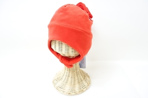 未使用 スキー OBRMEYER/オブマイヤー Orbit Fleece Hat/042 RED YOUTH L/XL