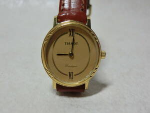 【№5136-O6004RK】中古品：TISSOT ティソ Boutique ブティック レディース腕時計 稼働品