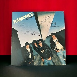 Ramonesラモーンズ Joey Ramoneジョーイ・ラモーン Johnny Ramoneジョニー・ラモーン .... 直筆サイン入り LP レコード 送料無料