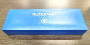 ＃269【中古美品】【WATERMAN 】ウォーターマン 万年筆 　ペン先EF刻印　専用ケース・予備インク付き 【現状品】
