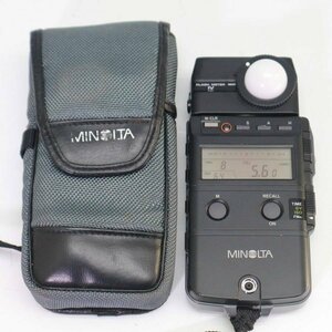 MINOLTA ミノルタ FLASH METER IV フラッシュメーターIV 露出計◆822f11