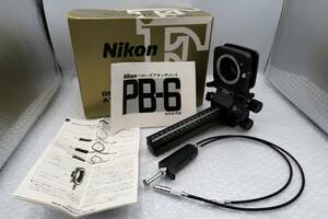 ★【ト足】Nikon ニコン ベローズアタッチメント BELLOWS PB-6 箱付 CO637ZZA72
