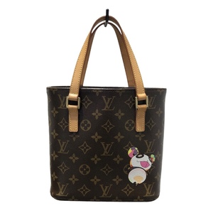 ルイ・ヴィトン LOUIS VUITTON ヴァンヴァンPM パンダ M51173 モノグラム 塩化ビニール/ヌメ革 ハンドバッグ レディース 中古