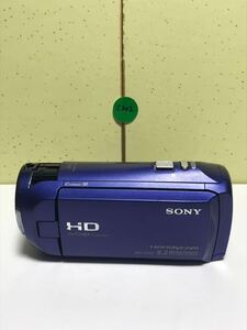 SONY ソニー HDR-CX240 HD AVCHD 54x CLEAR IMAGE ZOOM 9.2 MEGA PIXELS ビデオカメラ ハンディカム