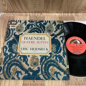 輸入盤 仏 LP「エリック・ハイドシェック/ヘンデル:QUATRE SUITES/組曲 第4番、第14番、第10番、第12番」
