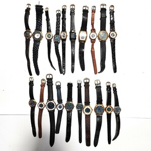 OPAL モザイクオパール腕時計 20本 宝石宝飾ストーン まとめて メンズレディース腕時計 大量 セット kg本点個 ジャンク G03