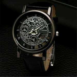 新品　スケルトン 　腕時計　ブラック　10