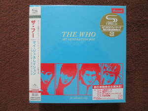 【未開封】【初回限定盤】The Who 【My Generation Box】 フー　マイ・ジェネレーション　コレクターズ・ボックス