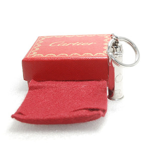 カルティエ cartier decor cylinder key ring キーホルダー キーリング シルバーカラー(13048)