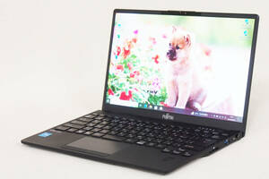 【1円～】11世代CPU Office2021 2021/7製 極軽極薄 LIFEBOOK U9311/F i3-1125G4 RAM8G SSD256G 13.3型FHD Wi-Fi6 顔認証 Win10Pro 富士通製