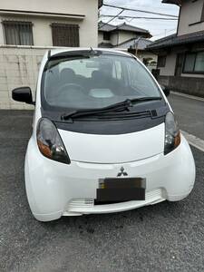 ★★アイミーブMグレード★★　航続距離111キロ　 軽電気自動車　三菱　東芝製バッテリー　車検令和７年２月まで　2ケーブル付　５万km台