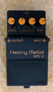 BOSS HM-2 heavy metal ヘビーメタル ディストーション 中古品　ジャンク