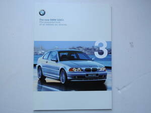 【カタログのみ】 BMW 3シリーズ クーペ 328Ci 4代目 E46 前期 1999年 厚口41P カタログ 日本語版