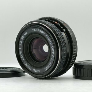 カメラ Asahi SMC PENTAX-M 28mm f2.8 一眼レフ レンズ 現状品 [7723KC]