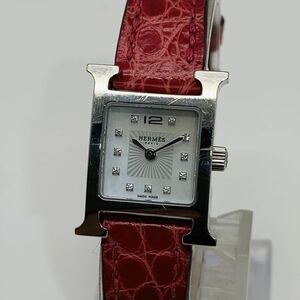 ◯【売り切り】HERMES（エルメス）レディース腕時計 Hウォッチ HH1.110