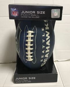 NFL SEATTLE SEAHAWKS シアトル シーホークス FOOTBALL フットボール JUNIOR SIZE ジュニアサイズ ボール 箱付き