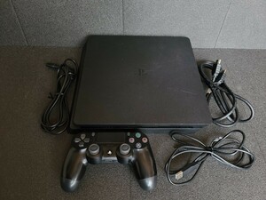 PS4 本体 セット 500GB ブラック SONY PlayStation4 CUH-2200A 初期化/動作確認済 プレステ4 508　システムソフトウェア　11.5　バージョン