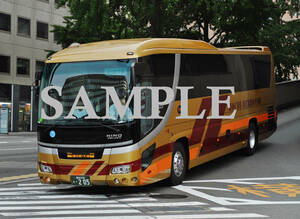 D【バス写真】L版1枚　高知県交通　セレガ　福岡線　はりまや