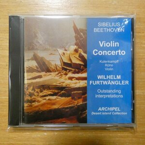 7640104000143;【CD】フルトヴェングラー / SIBELIUS/BEETHOVEN:VIOLIN CONCERTO(ARPCD0014)
