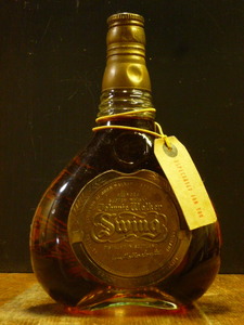 「Swing」1970年代流通か ジョニーウォーカー 金属スクリュー栓 86.8PROOF 4/5QUART Johnnie Walker スウィング カード付　Swing-0421-A