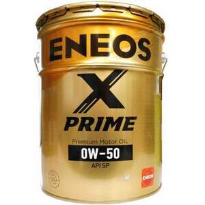 【送税込28980円】ENEOS エネオス X PRIME SP 0W-50 20L 100%化学合成油 ※法人・個人事業主様宛限定※