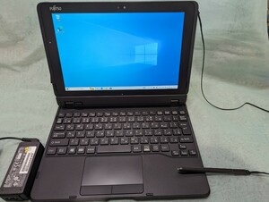 Fujitsu タブレット ARROWS Tab Q508/SE (SSD128GB)/キーボード付