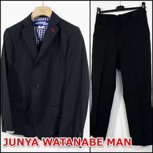【良品】ジュンヤワタナベマン　春夏黒スーツ　JUNYA WATANABE MAN