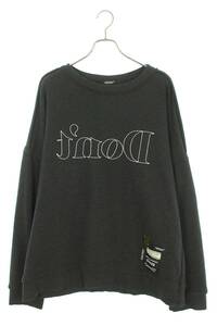 アンダーカバー UNDERCOVER 24SS UC1D4811 サイズ:5 グラフィック刺繍クルーネックスウェット 中古 BS99