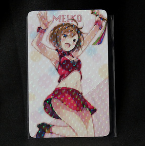 MEIKO（めいこ）非売品カード　なつめえり　初音ミク 腋