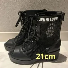 JENNI LOVE メッシュブーツ　21cm