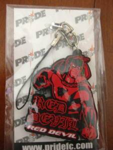 PRIDE【RED DEVIL】レッドデビル ストラップエメリヤー・エンコ・ヒョードル