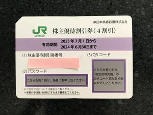 JR東日本 株主優待割引券1〜3枚　（番号通知対応）