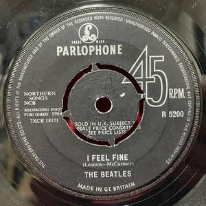 ◆1円開始!◆UKorgオリオール委託7”s!◆THE BEATLES◆I FEEL FINE◆