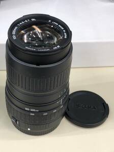 SIGMA ZOOM シグマ ズーム 100-300mm 1:4.5-6.7 DL 一眼レフ カメラ用 レンズ Canon AF マウント SS-248369