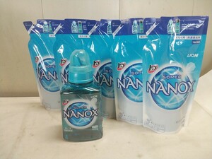 未使用 トップ SUPER NANOX【 ナノックス 本体400g×1個＋詰替用320g×5個 】未使用在庫品 セット