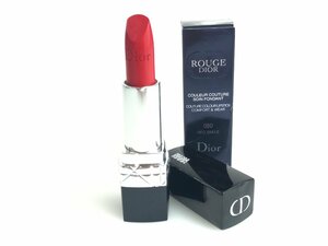 未使用　クリスチャン・ディオール　Christian Dior　ルージュ　ディオール 　リップスティック　口紅　#080　RED　SMILE　KES-2734