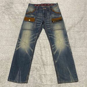 1C EDWIN エドウィン 413XVS デニム ジーンズ ジーパン パンツ 30 MADE IN JAPAN 日本製 STRAIGHT ストレート 格安