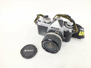 ♪ Nikon ニコン FM3A フィルム一眼レフ NIKKOR 24mm 2.8 中古 現状品 240511H2318