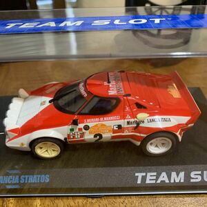 未開封新品 TEAM SLOT LANCIA STRATOS RALLYE SANREMO 