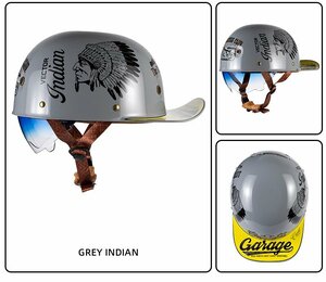 【送料無料】ヘルメットバイクヘルメット ジェットハーレー ヴィンテージ ハーフヘルメット ジェットヘルメット M -XXLサイズcdp205