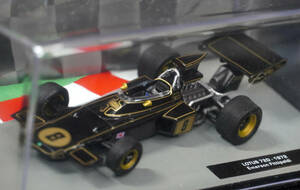 〇49　LOTUS 72D　ロータス72D 　1972　F1マシンコレクション　1/43　デアゴスティーニ 模型のみ　ブリスター未開封