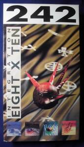 フロント242　Front 242　Integration Eight X Ten　VHS　輸入盤　エレクトロニック・ボディ・ミュージック　Electronic Body Music