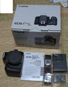 Canon デジタル一眼レフカメラ EOS Kiss X10 ボディー ブラック　再調整品