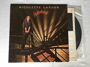 Nicolette Larson / Radioland LP ワーナー P-10959W 1980年国内盤