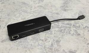 T3607 TOSHIBA USB-C to HDMI/VGA Travel Adapter PA5272U-1PRP ポート拡張アダプター USBハブ