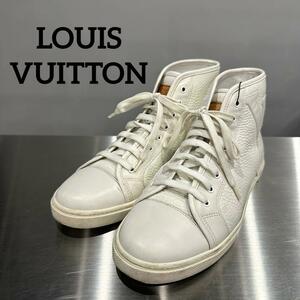 『LOUIS VUITTON』 ルイヴィトン (35.5) ハイカットスニーカー