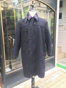 イギリス古着 duffle coat ダッフルコートGPO British Rail royal navy フードなしダッフル　60s JAMES SMITH MV926